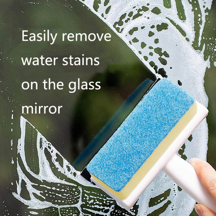 Bathroom Wall Cleaning Brush Glass Window Mirror Wiper Household Scrubber White
