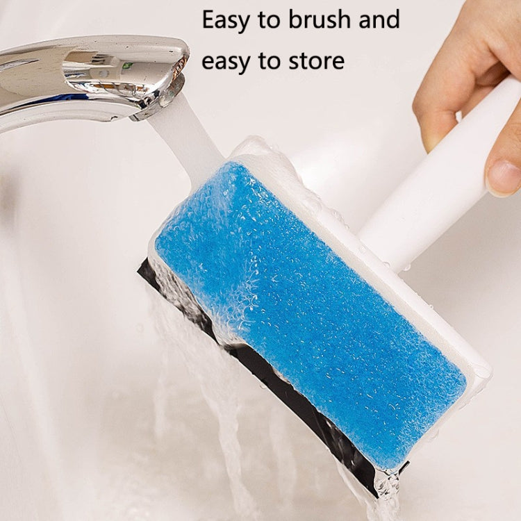 Bathroom Wall Cleaning Brush Glass Window Mirror Wiper Household Scrubber White
