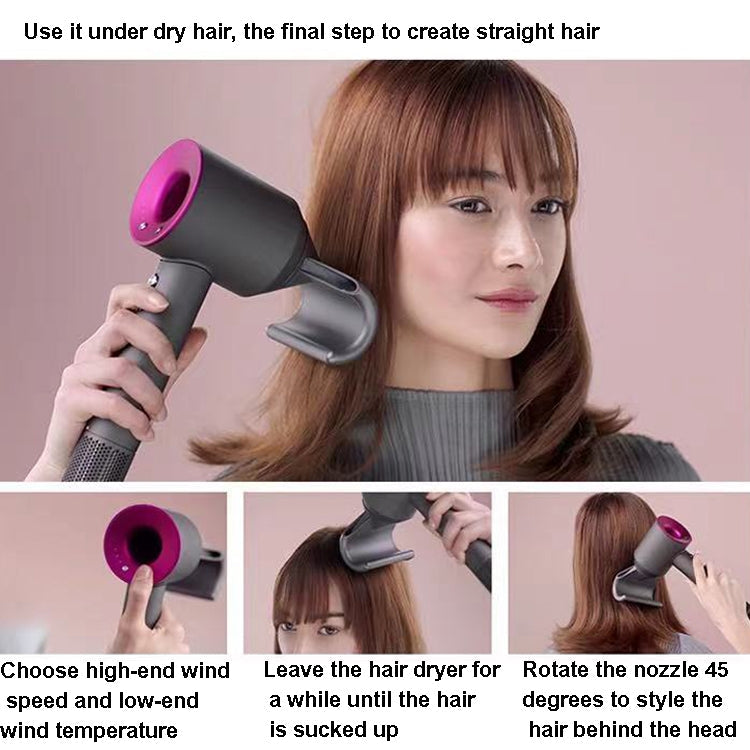 Hair Dryer Anti-Lifting Nozzle Accessories For Dyson HD01/02/03/04/08, Anti-Lifting Gray