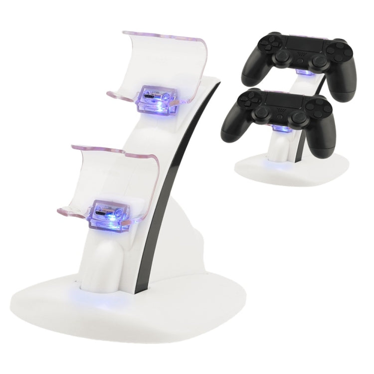 iPLAY LED Micro Dual Controller Halterung Ladegerät 2 LED Micro USB Griff Schnelllade-Dockingstation Ständer Ladegerät für PS4 Controller, für Xbox One Controller