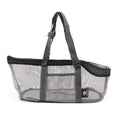 Pttie Baggie Panoramic Breathable Dog Outing Handbag, 0901A Grey + Black, 0901B Grey + Blue, 0901C Grey + Orange