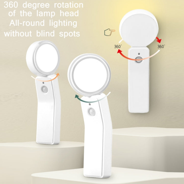 1.2W LED Intelligent Human Body Induction USB Charging Night Light, Sensor Warm Light, Sensor White Light