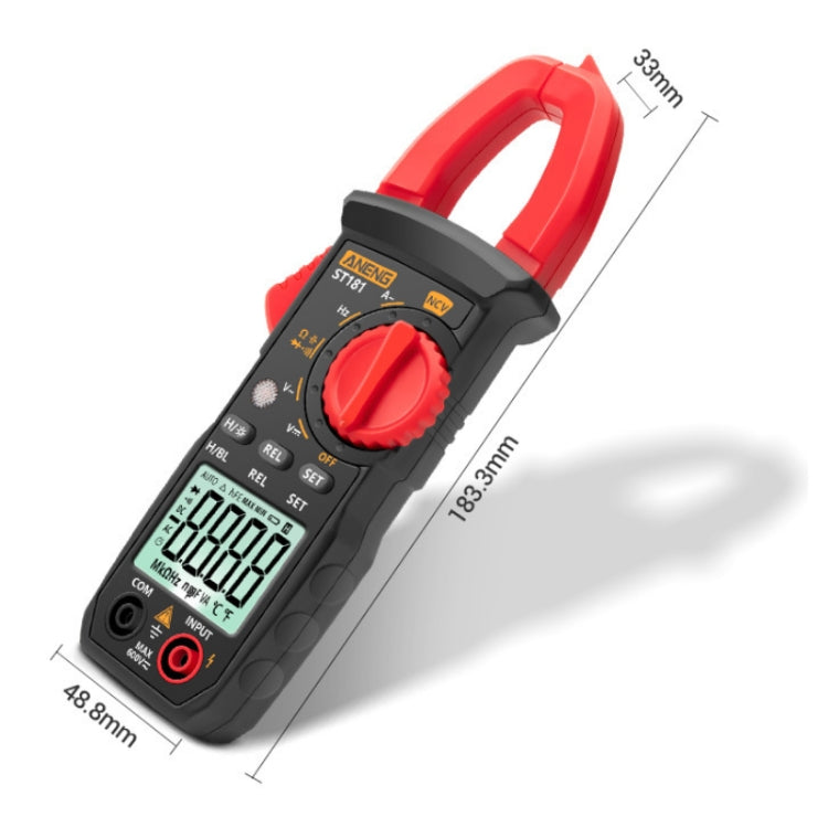 ANENG Intelligent Digital Backlit Clamp-On High-Precision Multimeter, ST181, ST182, ST183