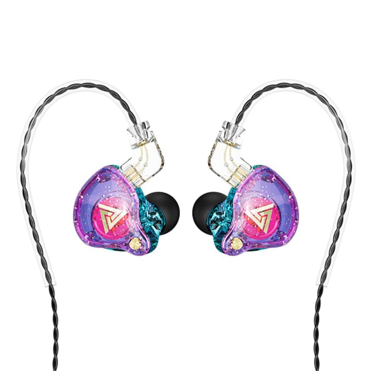 QKZ AK6 PRO HiFi Subwoofer In-Ear Wired Headphones with Mic, Colorful, Black, White, Green