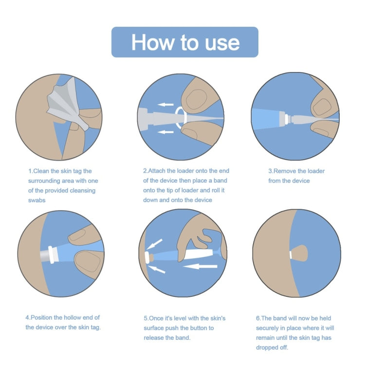 Skin Tag Removal Tool For 2mm-4mm Skin Tags Without Acne Patch