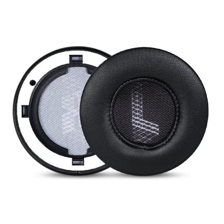 2 Stück Proteinleder-Schwamm-Ohrhörer-Abdeckungen für JBL E45BT/E35/E45