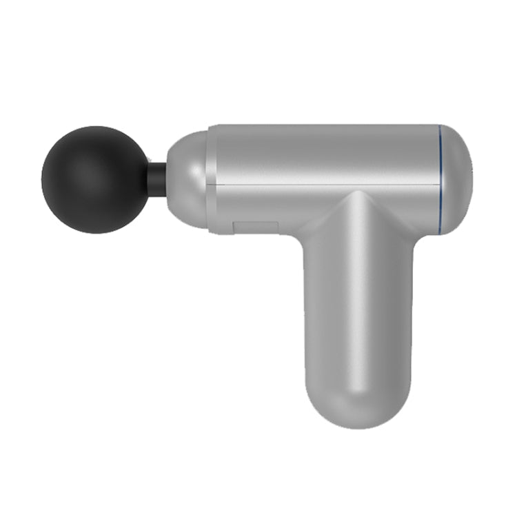 J12A Mini Vibrating Massage Button Type Fascia Gun, Black, Gray, Silver, Red