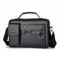 WEIXIER D235 Herren-Umhängetasche Tragbare PU-Leder-Handtasche