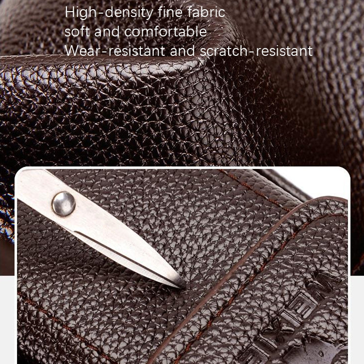 WEIXIER D235 Herren-Umhängetasche Tragbare PU-Leder-Handtasche