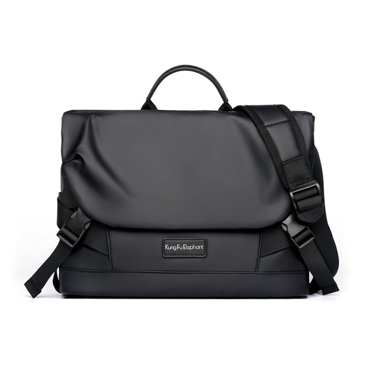 WEIXIER D231 Wasserdichte stoßfeste Oxford-Umhängetasche Herren-Schultertasche (Schwarz)