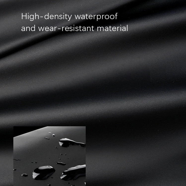 WEIXIER D231 Wasserdichte stoßfeste Oxford-Umhängetasche Herren-Schultertasche (Schwarz)