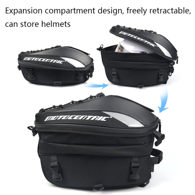 MOTOCENTRIC 11-MC-0102 Motorcycle Rear Seat Helmet Bag, Red, Blue, Green, Gray