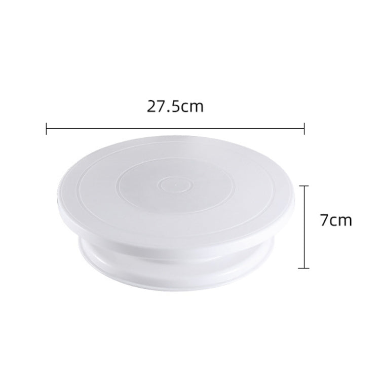 Home Piping Table Cake Turntable, White, Wheat, Blue, Pink