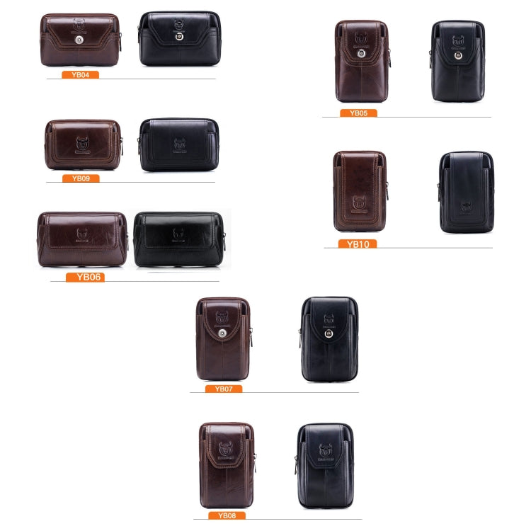 BULL CAPTAIN  Leather Multifunctional Waist Bag For Men, Brown-05, Brown-07, Brown-08, Brown-10, Brown-04, Brown-06, Brown-09, Black-05, Black-07, Black-08, Black-10, Black-04, Black-09