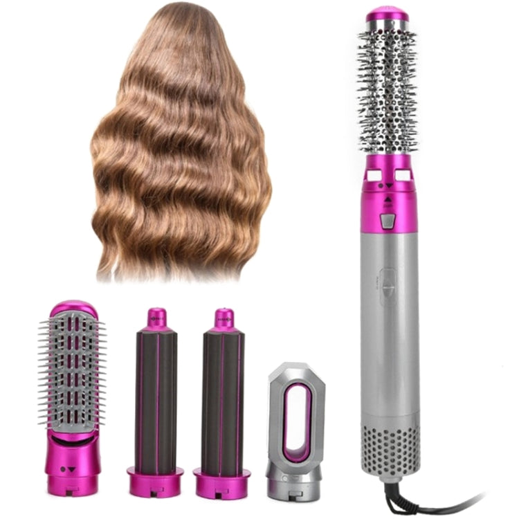 5-in-1 Hot Air Brush Hair Styler – Dryer, Smoother, Curler & Volumiser