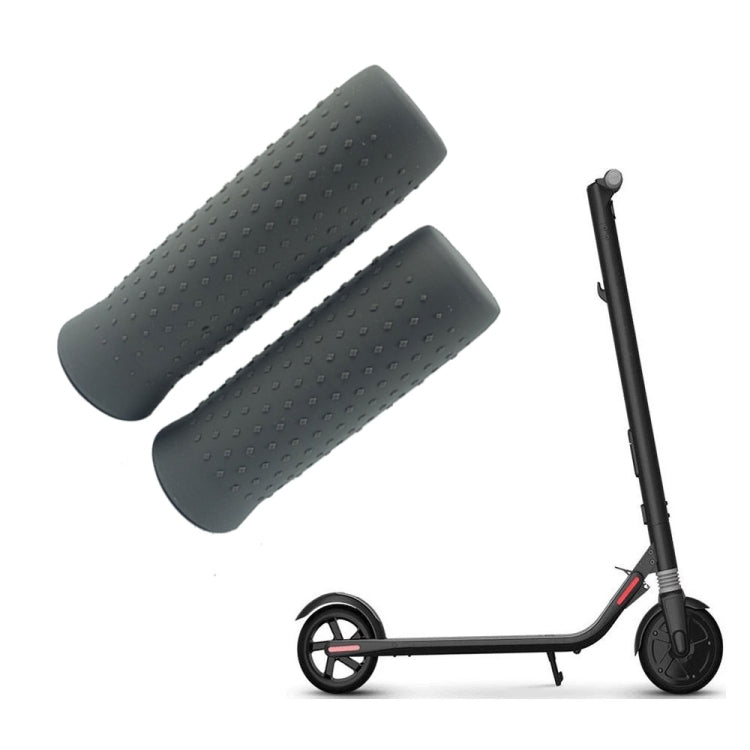 1 Pair Silicone Handbar Cover, For Ninebot ES1/ES2/ES3/ES4 (Gray), For Ninebot ES1/ES2/ES3/ES4 (Black), For Ninebot G30 MAX (Black), For Ninebot G30 MAX (Gray)