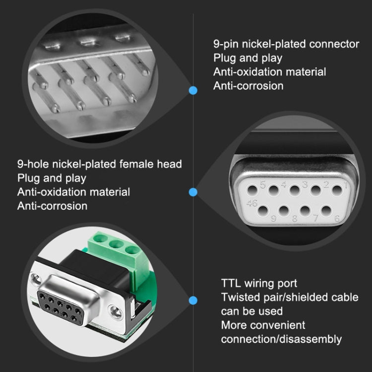 DTECH DT-9005 RS232-auf-TTL-Seriell-Port-Modul ohne Netzteil, Schnittstelle: 5V-Modul