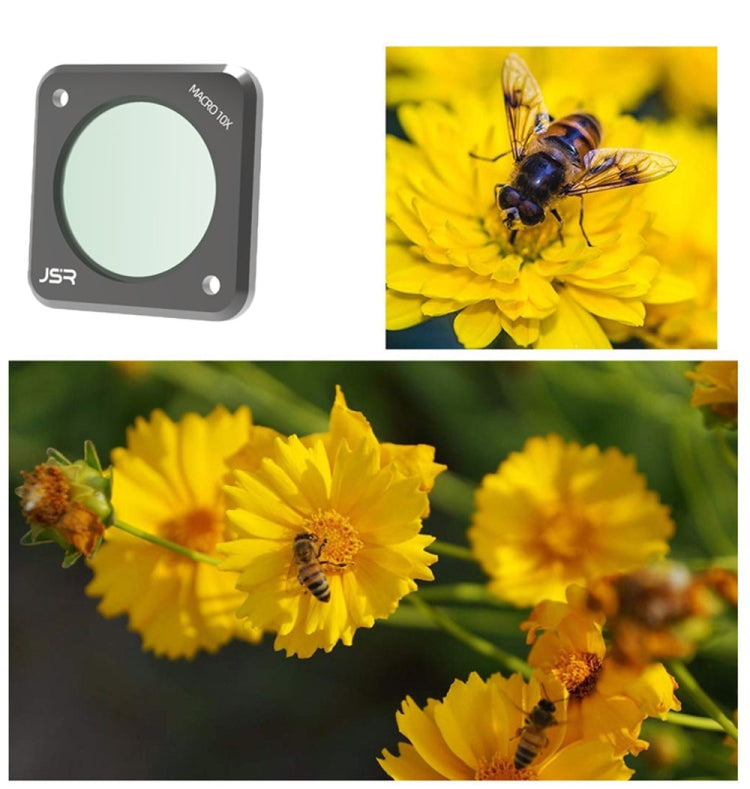 JUNESTAR Action-Kamera-Filter für DJI Action 2, Ausführung:, ND4, ND8, ND16, ND32, ND64, ND1000, ND8PL, Makro 10X, Nacht, CS-3IN1, CS-4in1, CS-4in1 (NDPL), CS-6IN1, CS-8in1