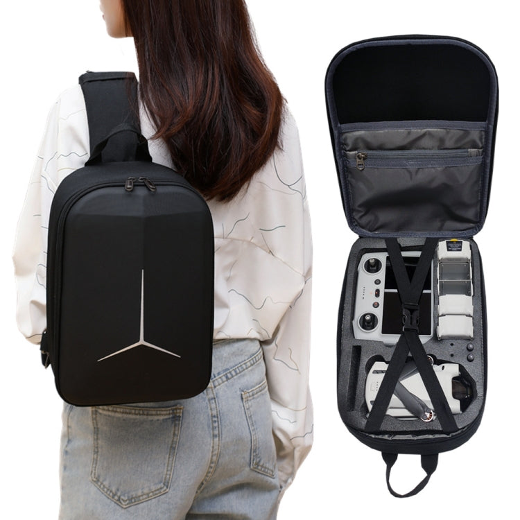 Aufbewahrungstasche Umhängetasche Brusttasche für DJI Mini 3 / Mini 3 Pro (Schwarz)