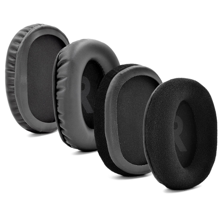 1 Paar Memory Foam Ohrpolster für Logitech G Pro/G Pro X, 1 Paar schwarzes Proteinleder, 1 Paar schwarzer Samtstoff, 1 Paar blaue Proteinleder, 1 Paar blauer Samtstoff