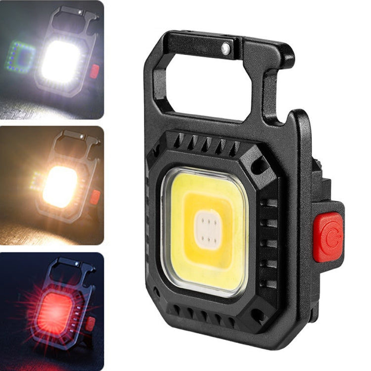 E-SMARTER W5130 Mini-Schlüsselanhänger-Taschenlampe mit starkem Licht, Spezifikation:, Licht, Mit Halterung