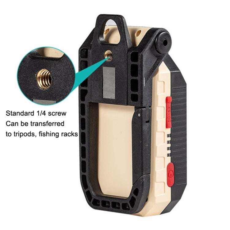 COB-Arbeitsleuchte mit USB-Ladefunktion, Haken, Notfall-Taschenlampe, Wartungslampe, Ausführung:, W598A 8-Loch, W598B Klein, W599A 10-Loch, W599B Groß