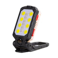 COB-Arbeitsleuchte mit USB-Ladefunktion, Haken, Notfall-Taschenlampe, Wartungslampe, Ausführung:, W598A 8-Loch, W598B Klein, W599A 10-Loch, W599B Groß
