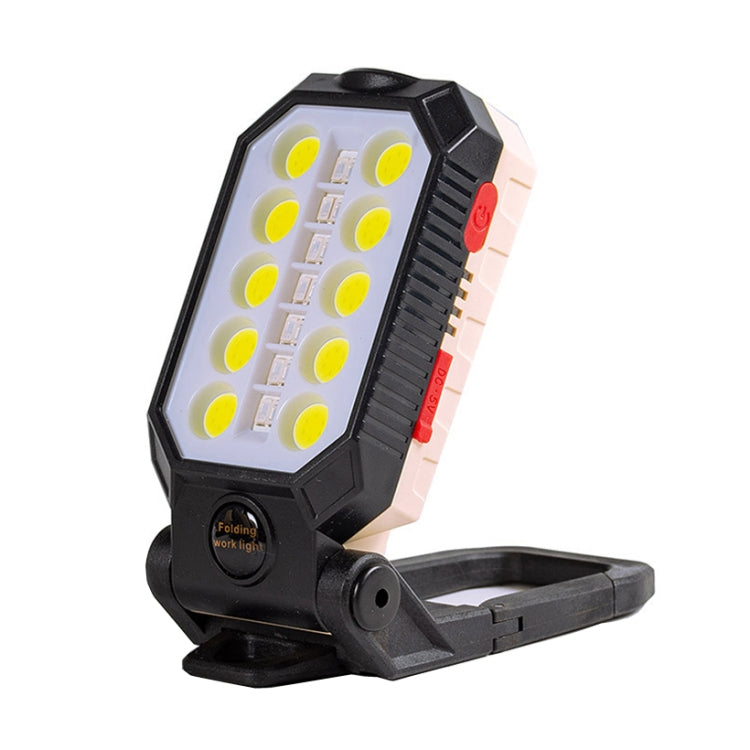 COB Work Light USB Charging Hook Emergency Flashlight Maintenance Lamp, Style:, W598A 8 Hole, W598B Small, W599A 10 Hole, W599B Large