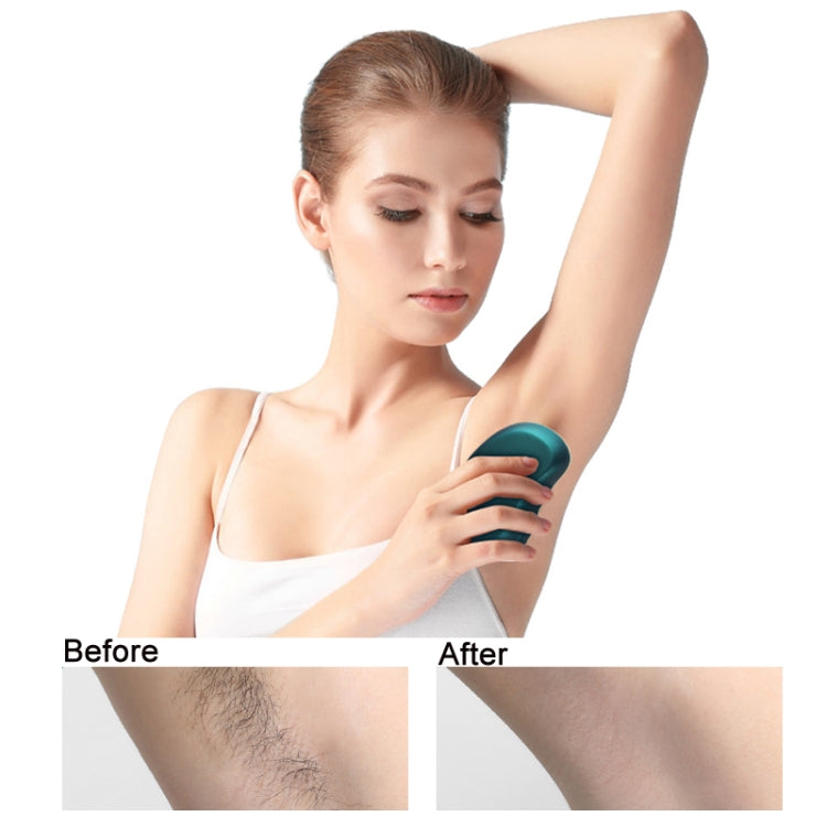 Crystal Hair Remover Epilator Painless Manual Exfoliating Hair Removal Tool Pink