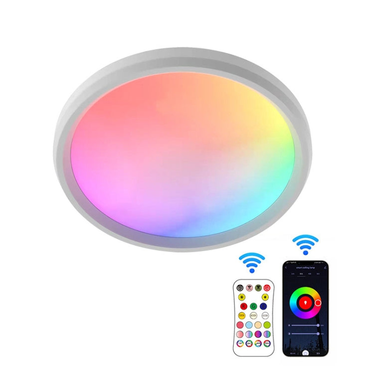 WiFi Bluetooth 2.4G Remote Control LED Ceiling Light, Voltage:, EU Standard 220V-240V, US Standard 110V-130V