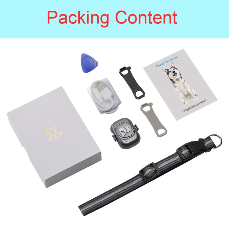 Pets GPS Tracker IP67 Waterproof Smart Collar Anti-lost Tracking for Dog Cat
