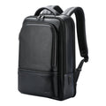 Bopai 61-70111 Cowhide Multi-compartment Waterproof Anti-theft Backpack with USB Charging Hole, 61-70111