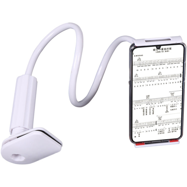 GS06  Live Video Plastic 360 Degree Rotating Phone Guitar Stand (White)