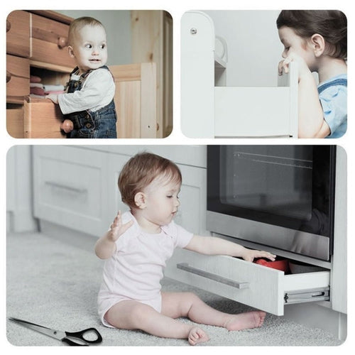 Baby Safety Locks Child Anti-Pinch Hand Protection Cabinet & Drawer Lock