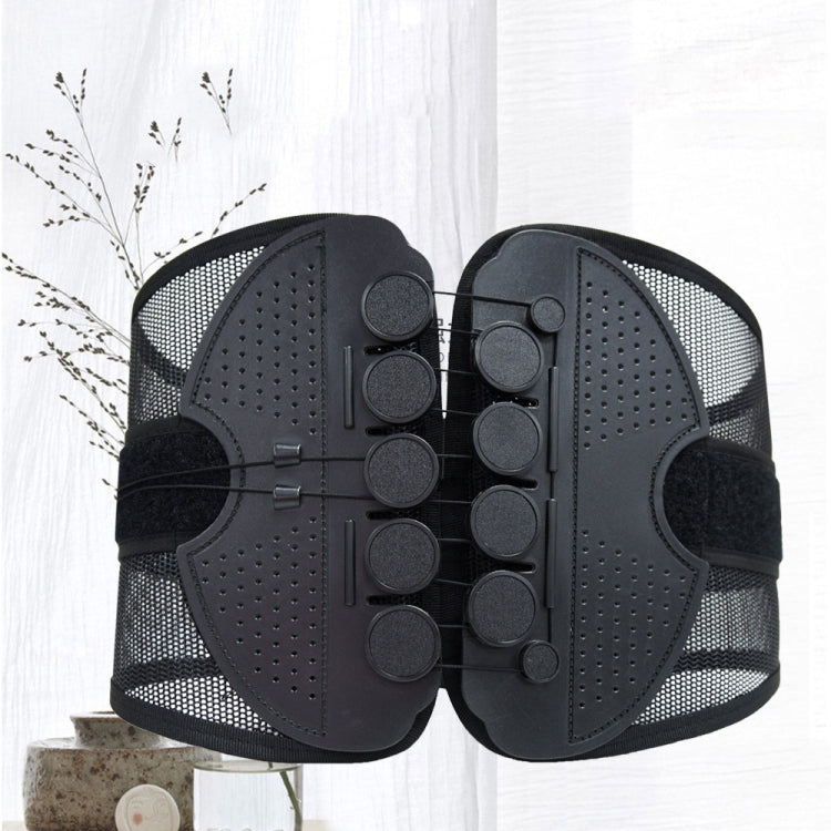 Adjustable Breathable Mesh Lumbar Support Belt, S, M, L, XL, XXL