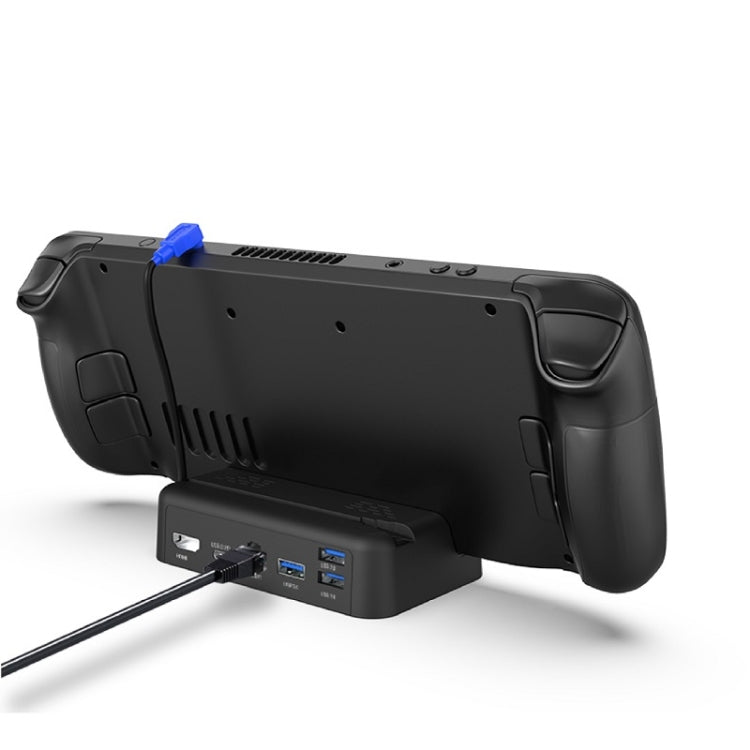 PGTECH Dockingstation für Steam Deck Spielkonsole mit Datenübertragung und Netzwerkanschluss