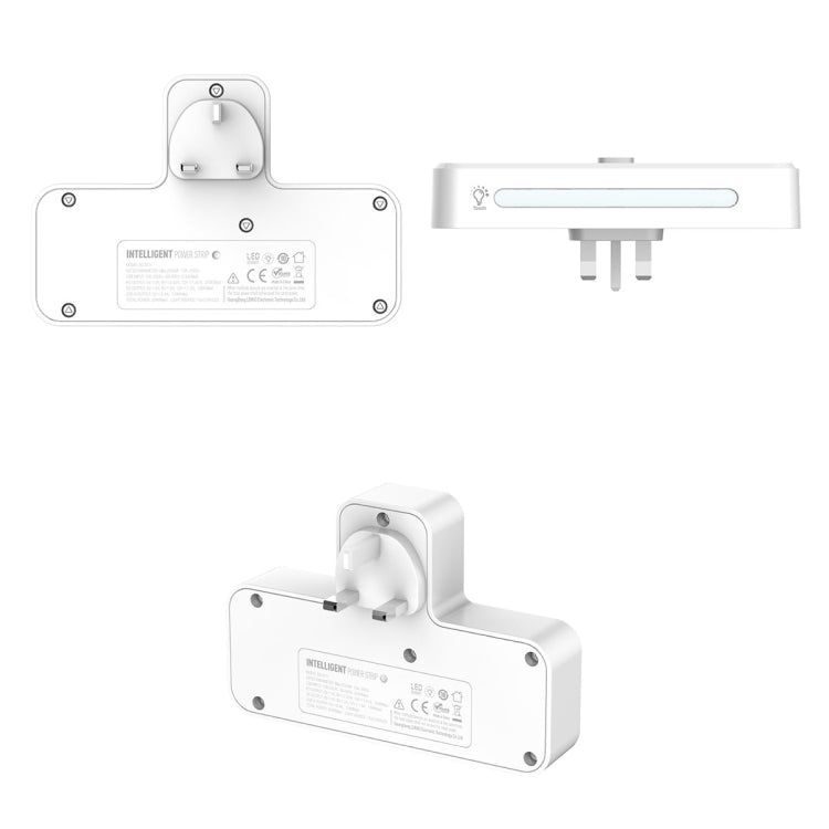 LDNIO SC2311 20W PD+QC 3.0 Multifunktionale Heim-Schnellladebuchse mit Nachtlichtfunktion, Spez.: EU-Stecker, UK-Stecker, US-Stecker