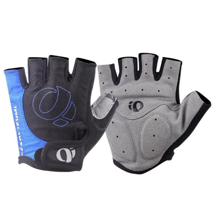 YIZIMI Anti-Schock-Handschuhe mit halben Fingern, Radsport-Silikon-Handschuhe mit kurzen Fingern, S, M, L, XL