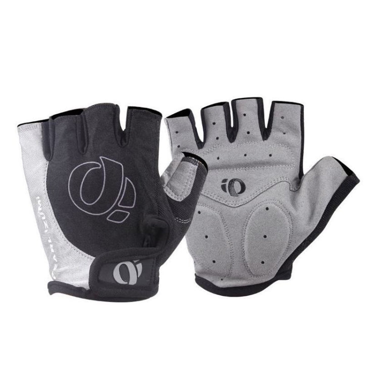 YIZIMI Anti-Schock-Handschuhe mit halben Fingern, Radsport-Silikon-Handschuhe mit kurzen Fingern, S, M, L, XL