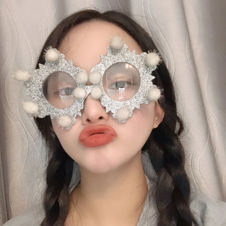 Christmas Weird Glasses Personalized Christmas Hair Clip, Love Elderly Snowman, Green Polka Dot Tree, Big Christmas Tree With Balls, Single-sided Glitter Christmas Hat, Snowflake Christmas Tree, Hug Santa Claus, Santa Claus Head, Knight Hat Pointed Nos...