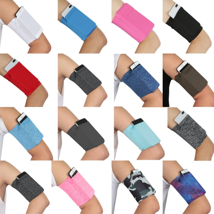 2PCS Sports Phone Armband Running Gym Elastic Mobile Holder Fitness Arm Bag