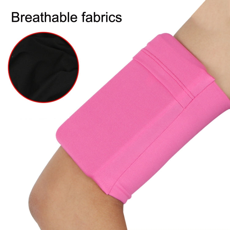 2PCS Sports Phone Armband Running Gym Elastic Mobile Holder Fitness Arm Bag