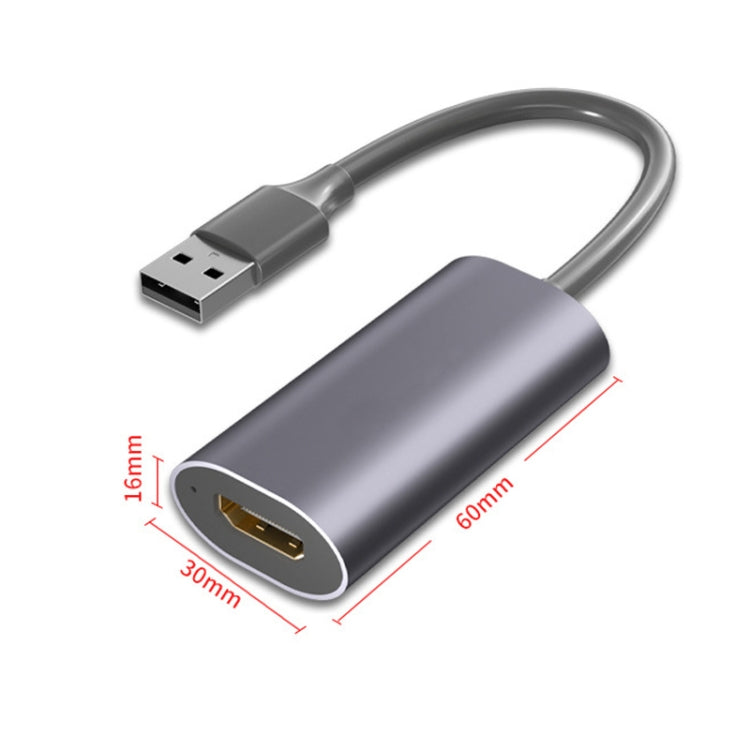 HD31 HDMI-zu-USB 2.0 High-Definition-Game-Live-Recording 4K mit Kabel-Collector
