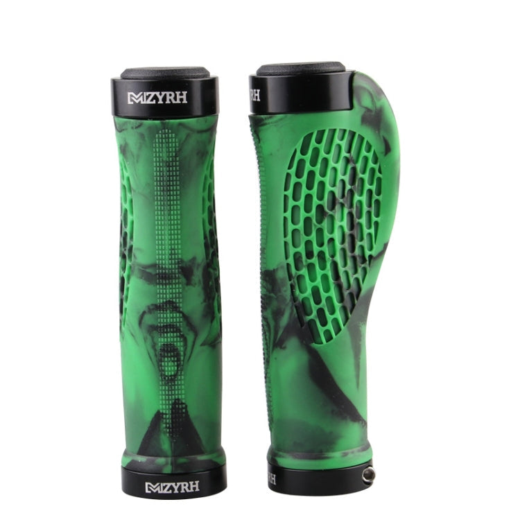 MZYRH 1pair Mountain Bike Bicycle Handlebar Grips Protective Covers, MZYRH White and Blue, MZYRH Black and Yellow, MZYRH Dark Green, MZYRH  Black and Red, MZYRH  Black and White, MZYRH  Black Blue