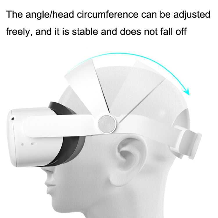 For Oculus Quest 2 VR SHINECON OS01 Adjustable All -In -One Head Strap VR Accessories, OS01 Head Strap