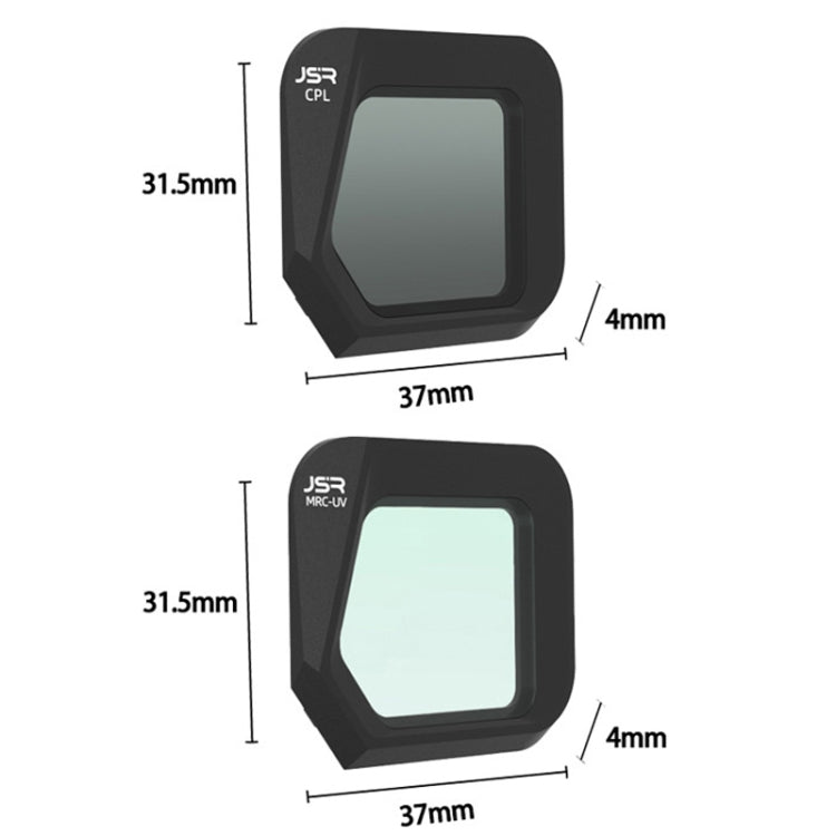JSR JSR-1008 For DJI Mavic 3 Classic Youth Edition Drone Filter, Style:, MCUV, CPL, ND8, ND16, ND32, ND64, ND256, ND1000, ND8PL, ND16PL, ND32PL, ND64PL, Night, Star, Gold Drawing, Blue Drawing, CPL+ND8+ND16, ND8+ND16+ND32+ND64, ND8PL+ND16PL+ND32PL+ND64...