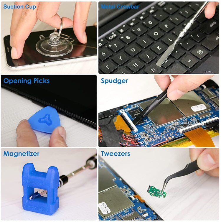 142-in-1 Präzisionsschraubendreher-Set Magnetisches Schraubendreher-Bit-Kit für PC-Handy-Reparaturwerkzeug