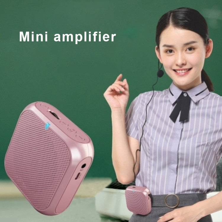 Rolton K400 Mini-Lautsprecher Megafon Sprachverstärker, unterstützt UKW-Radio, TF-Karte, MP3, K400