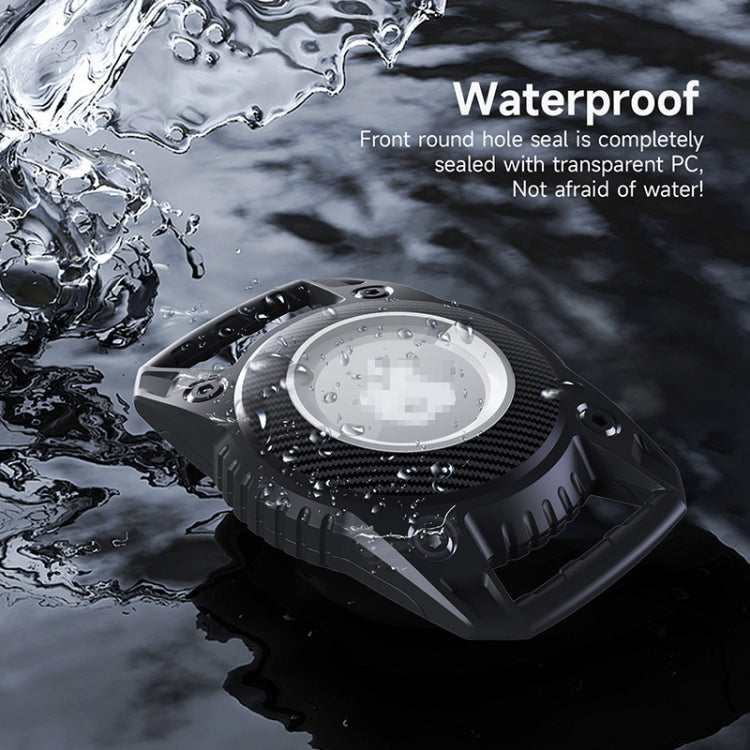 For AirTag 2nd Gen / AirTag 1st Gen Protective Case Three-proof All-inclusive IPX7 Waterproof Locator Cover, Dark Green, Purple, Red, Black, Royal Blue