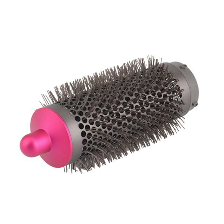 For Dyson Airwrap Cylinder Comb Hair Dryer Curling Attachment, 40mm Cylinder Comb Rose Red